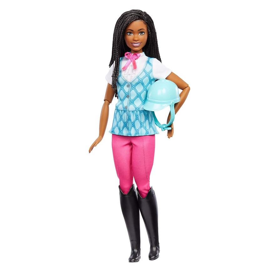 Barbie Lalka Dżokejka Brooklyn zabawka dla dzieci od 3 lat
